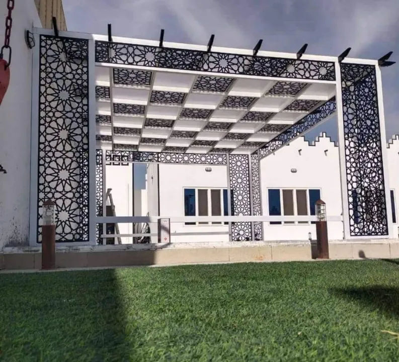 جلسات شتويه وبرجولات واحواض كلاسيكيه حي الشفاء