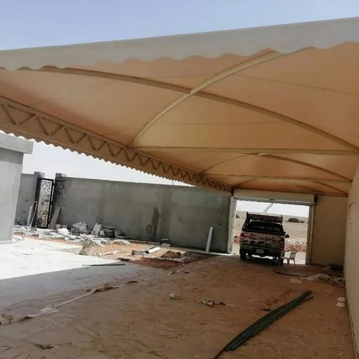 أفضل ورشه حدادةلاصلاح مظلات كراج مقوسة بتثبيت آمن بحي الملز والعليا