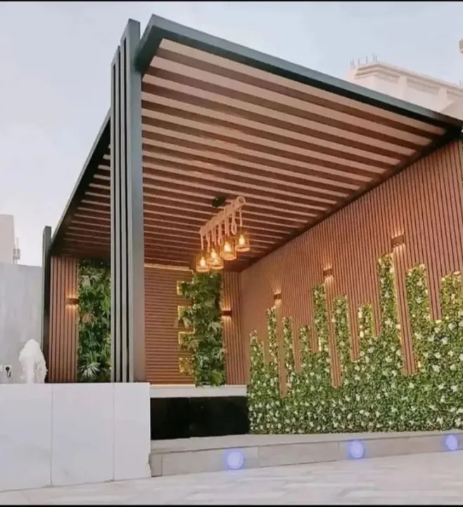 حداد تركيب مظلات أحواش وجلسات خارجيةحي طويق  والنخيل:دليل أفضل الأنواع والأسعار لعام 2026