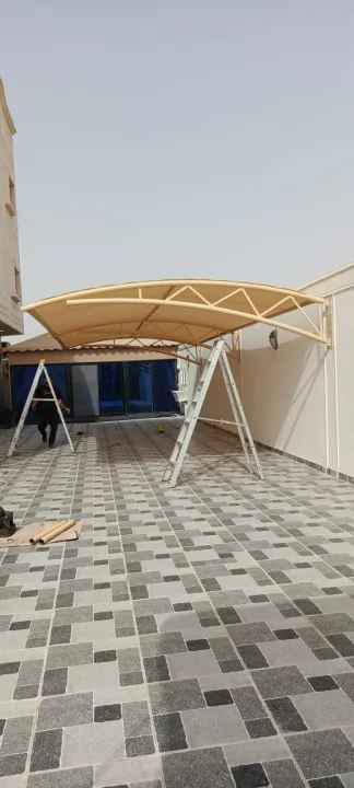 حدادمظلات مواقف سيارات في حي الصحافةوالمزاحمية: دليل شامل لأفضل الأنواع والأسعار لعام 2026