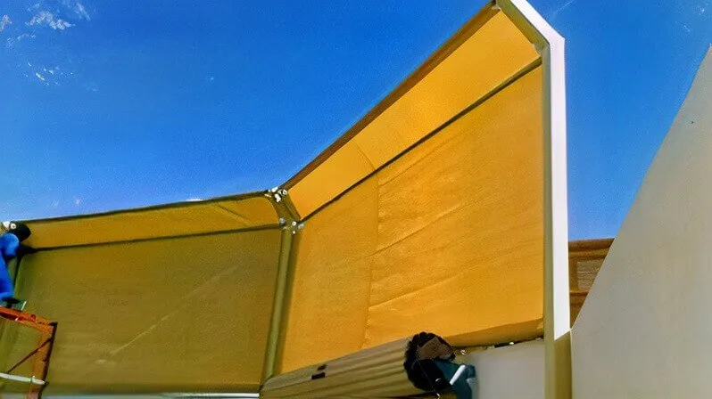 حداد لتركيب سواتر قماش بحي الرمال |أفضل أنواع سواتر القماش الفاخرة