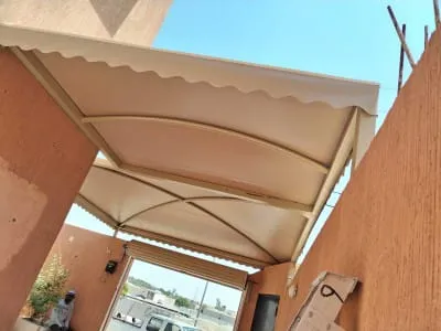 حداد لتركيب المظلات الخارجية في شرق الرياض لعام2026 |شامل لأفضل الأنواع والتصاميم