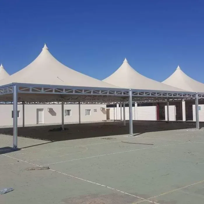حداد مظلات هرمية في حي حطين: أسعار التركيب، مواصفات قوية وأحدث تصاميم 2026