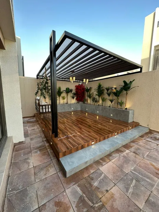 قسم برجولات حدائق